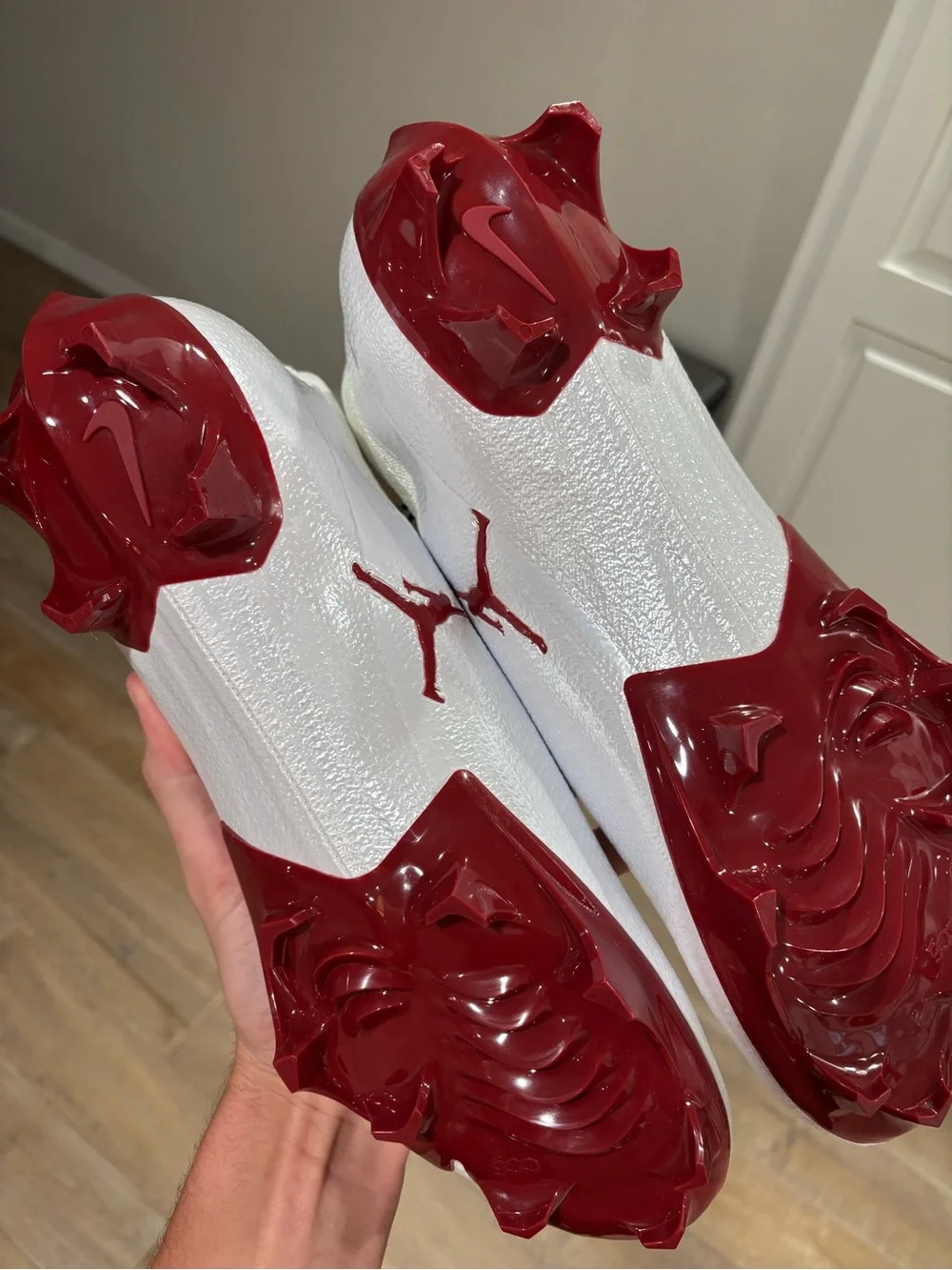 Jordan Vapor Edge Elite 360 Oklahoma Sooners Men’s Size 14.5 Football Cleats NEW